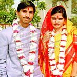 Kumar Vishwas med sin fru
