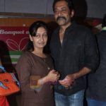 Deepraj Rana mit seiner Frau Natasha Rana