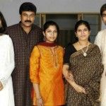 Ram Charan avec sa famille