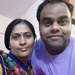 vaibhav-mathur-koos oma naisega