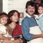 सुनीता कपूर अपने परिवार के साथ