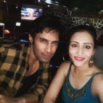 Saloni Sharma avec son petit ami
