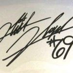 Signature de Nicky Hayden