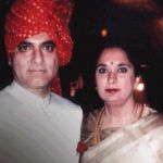 Deepak Chopra med sin søn og datter