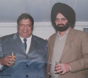Vijay Tandon et sa femme avec Mehar Mittal