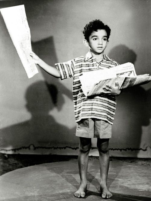 Камал Хаасан като дете актьор