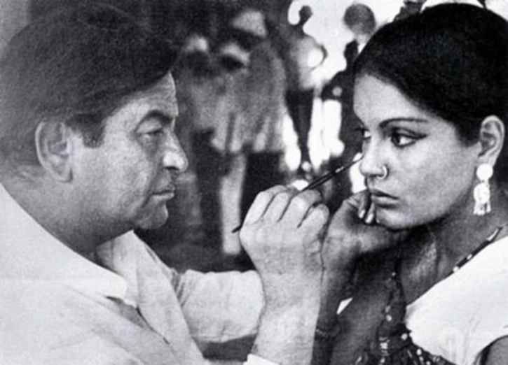 Raj Kapoor in Zeenat Aman