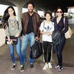 Ananya Panday mit ihrer Familie