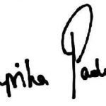 Deepika Padukone paraksts