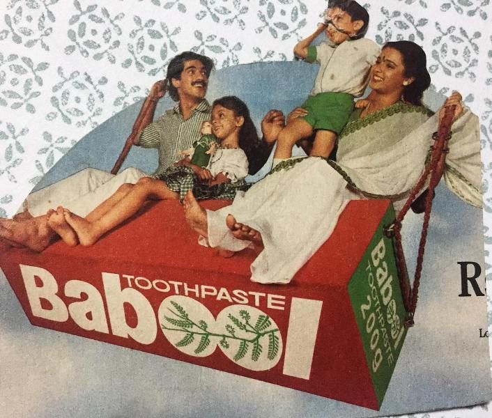 Aarti Chabria Babooli hambapasta reklaamis