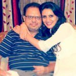 Prianca Sharma z očetom