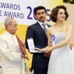 Kangana Ranaut saņem Nacionālo balvu par filmu Tanu Weds Manu Returns
