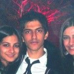 Sonamas Kapooras su broliu ir seserimi