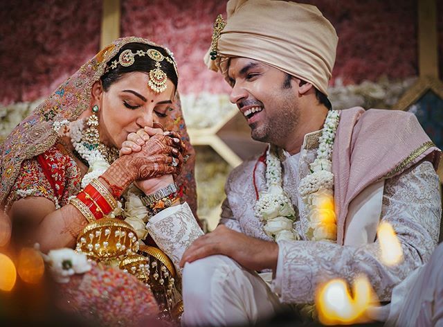 Imagem de casamento de Kajal Aggarwal