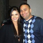 Sunny Leone med Russell Peters