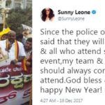 Sunny Leone - Aktivis memprotes penampilannya di Bengaluru