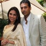 Lara Dutta su vyru Maheshu Bhupathi