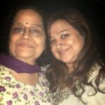 Supriya Shukla med sin mor Sunita Raina