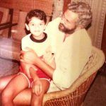 Aditi Rao Hydari bersama ayahnya