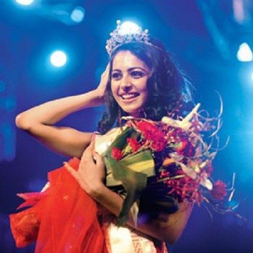 Rakul Preet Femina Miss India 2011'de