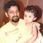 trisha-krishnan-enfance-avec-son-père-krishnan