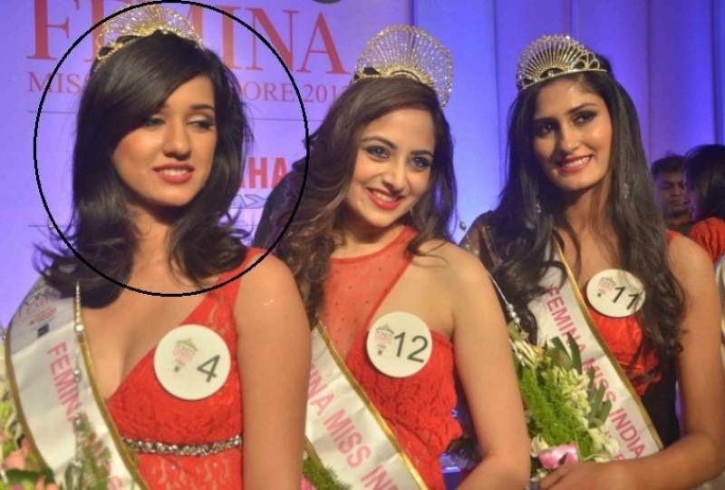 दिशा पटानी मिस इंदौर टाइटल 2013 में फर्स्ट रनर-अप बनीं