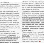 Zaira Wasim excluiu a primeira postagem de desculpas