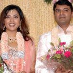 مينا مع زوجها vidyasagar
