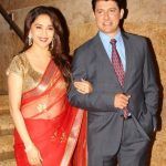 Madhuri Dixit kocasıyla birlikte