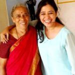 Anita Date koos oma ema Kiran Date'iga
