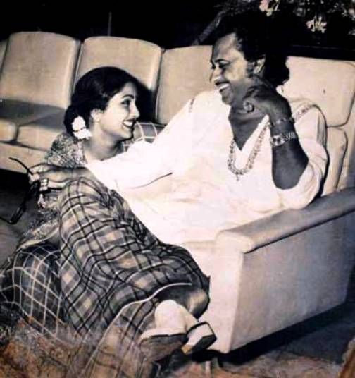Leena Chandavarkar với Kishore Kumar