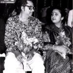 Leena Chandavarkar với người chồng thứ hai Kishore Kumar