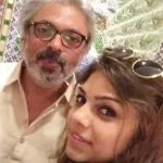   Sharmin With Her Uncle Sanjay Leela Bhansali