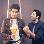   Ayushmann Khurrana with his brother