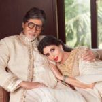 Shweta Bachchan Nanda Amitabh Bachchanin kanssa