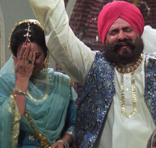   Prithviraj Kapoor in a still from the movie Nanak Naam Jahaz Hai