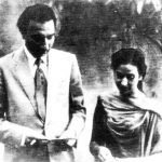 Sahir Ludhianvi con Amrita Pritam