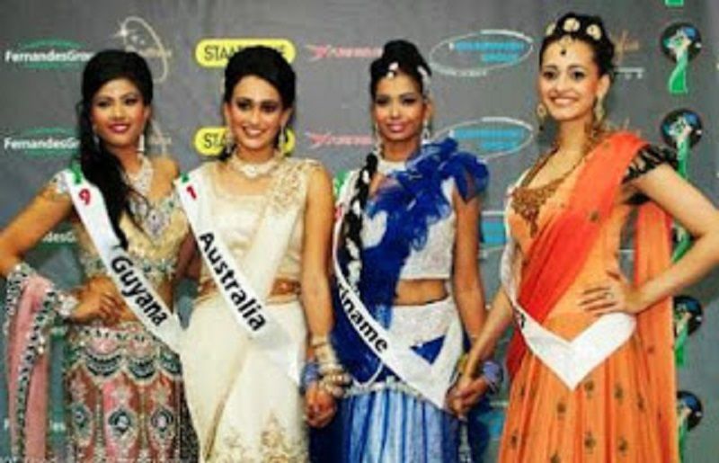 Anvita Sudarshan dans un concours de beauté