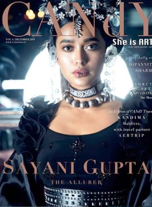   Sayani Gupta pasirodė žurnalo viršelyje