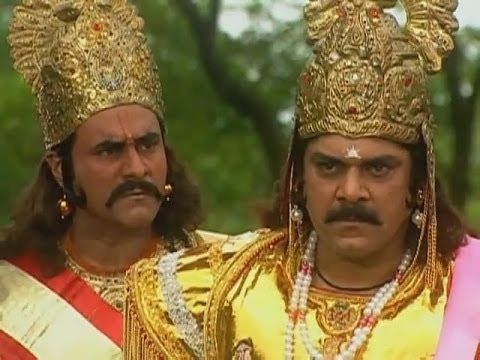 Puneet Issar como Duryodhana en Mahabharat