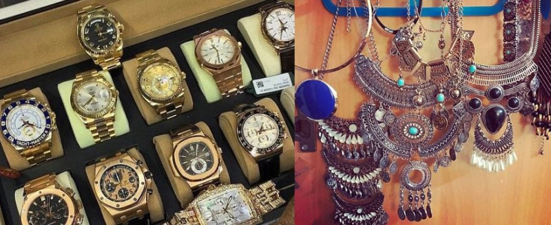   Anveshi Jain's collection of wrist watches and statement jewellery