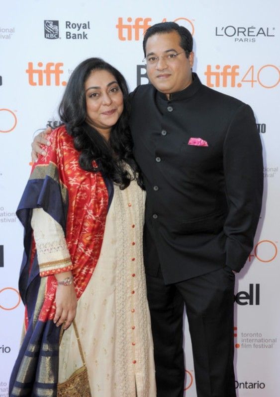 Meghna Gulzar mit ihrem Ehemann Govind Sandhu