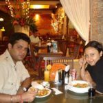 Sharat Katariya a feleségével