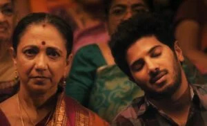   Leela Samson en un fotograma de la película tamil O Kadhal Kanmani
