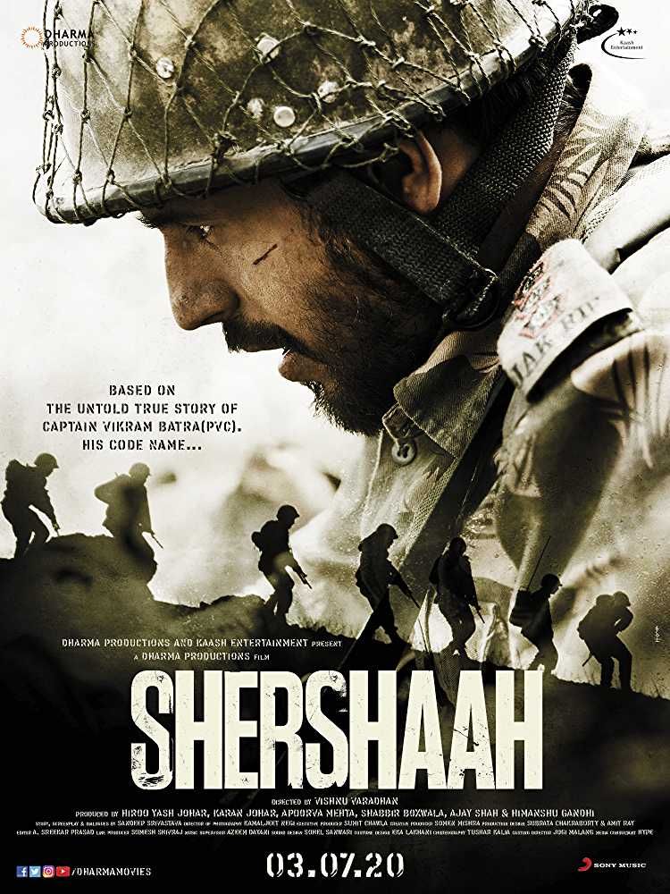 'Shershaah' -acteurs, cast en crew: rollen, salaris
