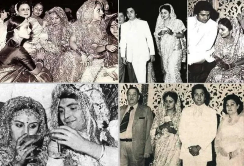   Neetu Singh i Rishi Kapoor's Wedding Picture