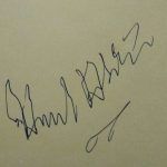 Javed Akhtar Unterschrift