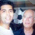 Karan Johar med sin far