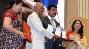 रीमा दास को भारत के राष्ट्रपति द्वारा पुरस्कार मिला