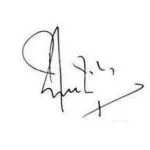   Анил Капур's Signature